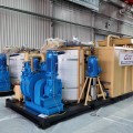 Four Sets Drililng Mud Tank Cleaning Waste Water Treatment Unit for Africa